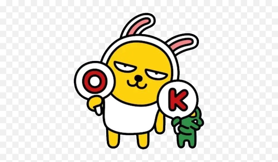 Kakao Apeach Whatsapp Sticker - Dot Emoji,Kakaotalk Emoticons Png