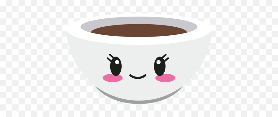 Happy Kawaii Face Coffee Cup - Taza De Café Kawaii Png Emoji,Emoji With Coffee