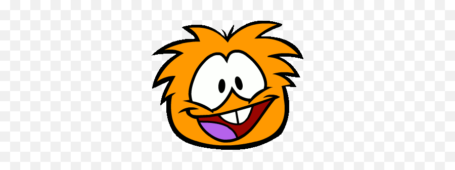Orange Puffleu0027s Box Club Penguin Online Wiki Fandom - Happy Emoji,Skipping Emoticon
