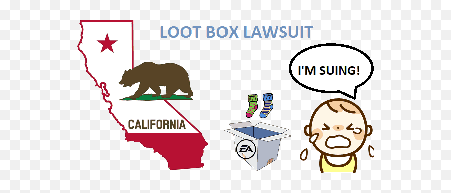 Loot Box Lawsuit Threatens Ea Games With 5m Penalty - Outline California State Flag Emoji,Battlefront 2 Never Got An Emoticon In A Crate