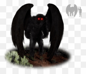 Return Of The Mothman - Mothman Flying Emoji,Creatures With No Emotions And Hear