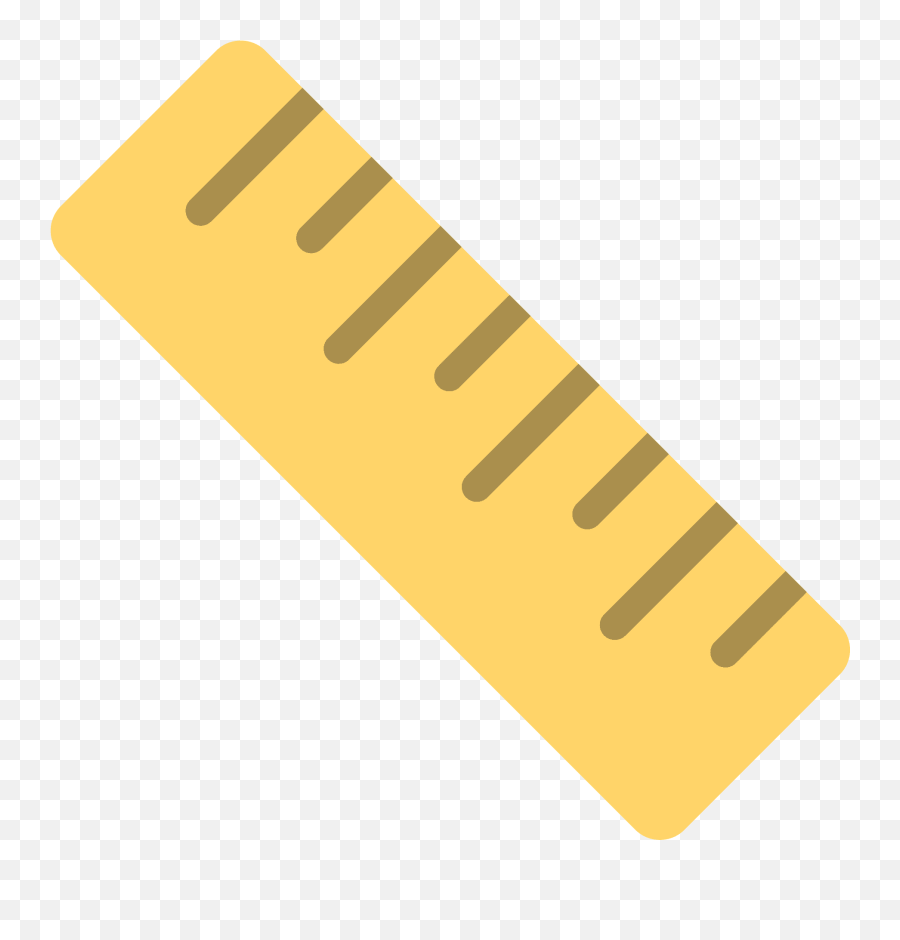 Straight Ruler Emoji - Ruler Emoji,Ruler Emotions