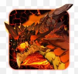 Dragon And Flame Magma Keyboard Theme - Fictional Character Emoji,Hent Sjove Emojis Gratis
