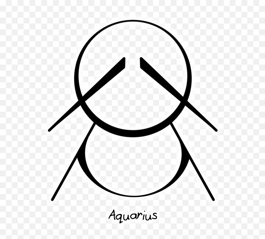 Aquariusu201d Zodiac Sigil Requested By Anonymous In 2020 - Dot Emoji,Aquarius Emotions