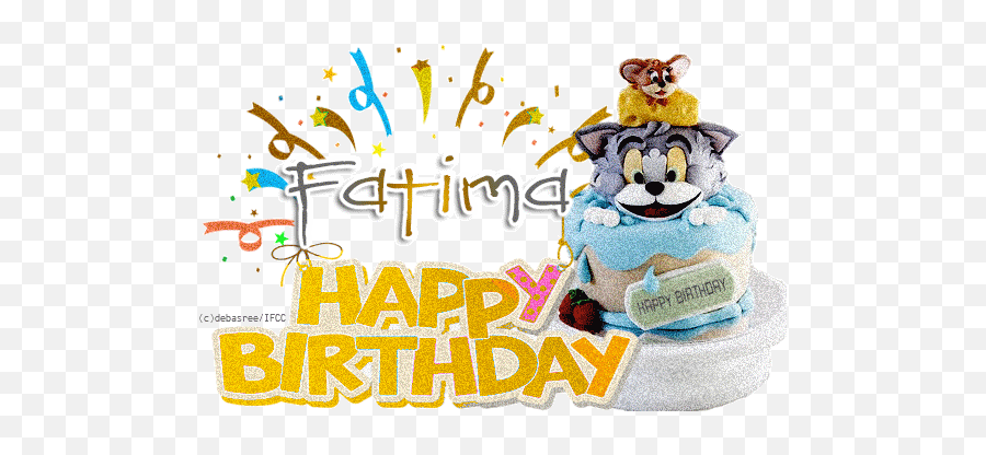 Tom Jerry Birthday Gif - Jerry Happy Bday Tom Emoji,Spanking Animated Emoticons