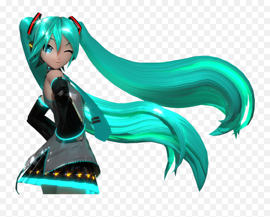 Ft X Blender Miku Cycles Test Vocaloid - Fictional Character Emoji,Emotions Vocaloid Lyrics