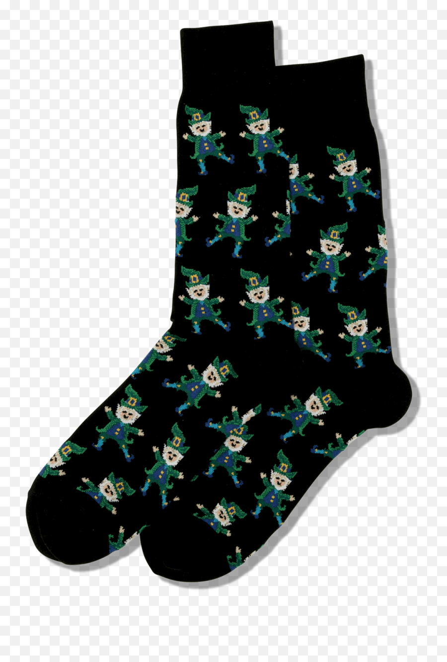 Dancing Leprechaun Crew Socks - Unisex Emoji,Shoe Up Dance Emoji