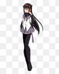 Homura Akemi - Fictional Character Emoji,Contract Madoka Magica Emoticon