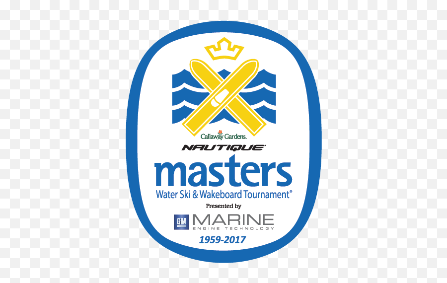 Ballofspray - Callaway Gardens Masters Water Ski Wakeboard Tournament Logo Emoji,