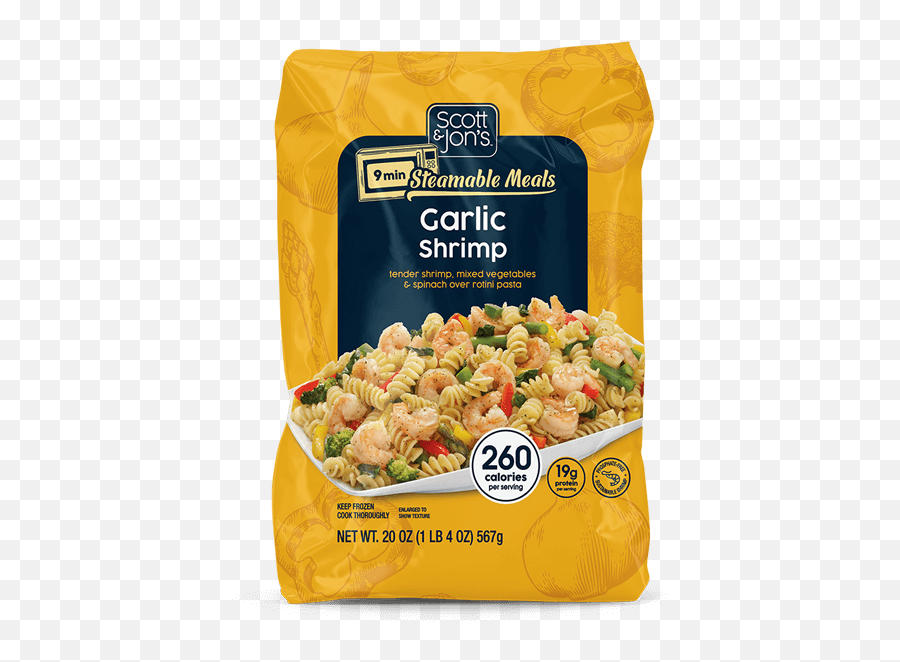 Garlic Shrimp With Rotini Shardable - Crouton Emoji,Dancing Garlic Emojis