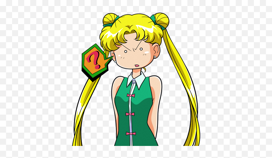 Sailor Moon Stars - Sailor Moon Asustada Png Emoji,Sailormoon Emoticons