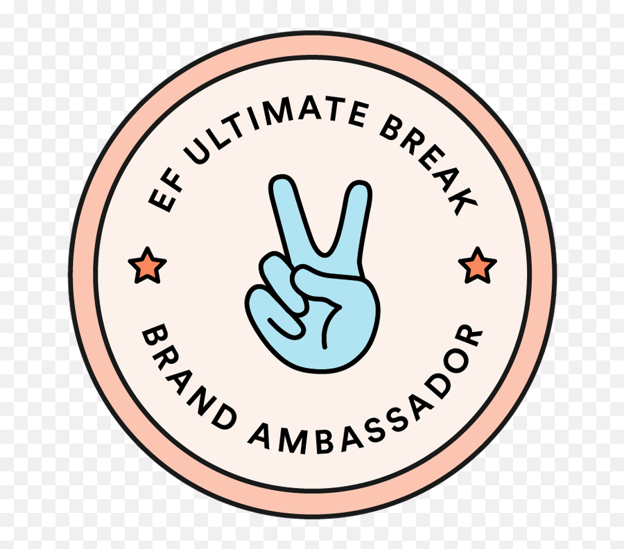 1 Travel Brand Ambassador Program Ef Ultimate Break - V Sign Emoji,Emoticon Aviao