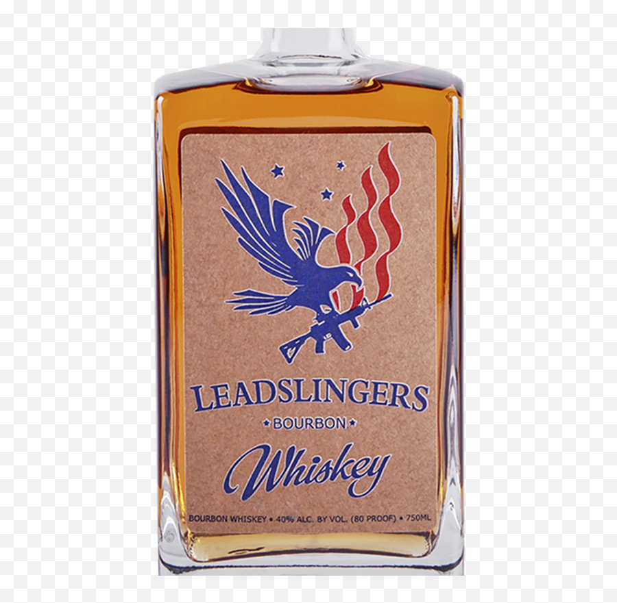 Leadslingers Whiskey Transparent Png - Leadslingers Bourbon 750ml Emoji,Shot Of Whiskey Emoji