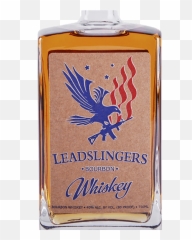 Leadslingers Whiskey Transparent Png - Leadslingers Bourbon 750ml Emoji,Shot Of Whiskey Emoji