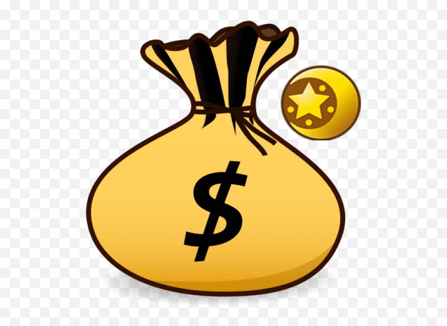 Luna Meso - Bank Money Bag Cartoon Emoji,Maplestory 2 Discord Emojis
