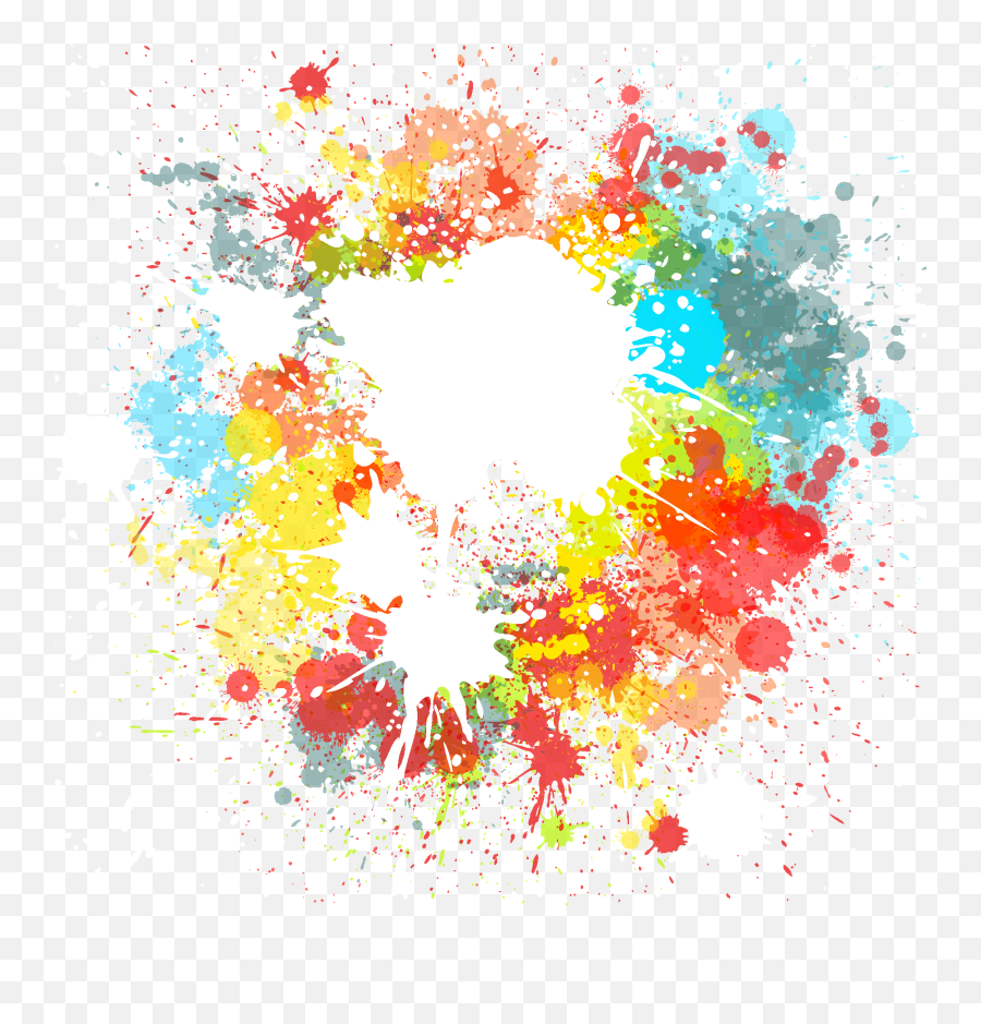 Download Color Paint Happy Holi Ink Download Hd Png Clipart Emoji,Whatsapp Holi Emoticon