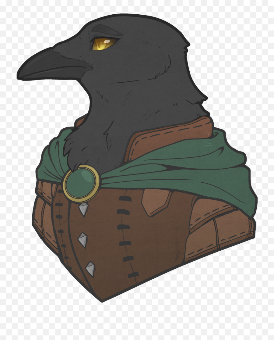 Com Krake The Kenku Scout By Chitafokkusu - Fur Affinity Emoji,Furry Chibi Emotions