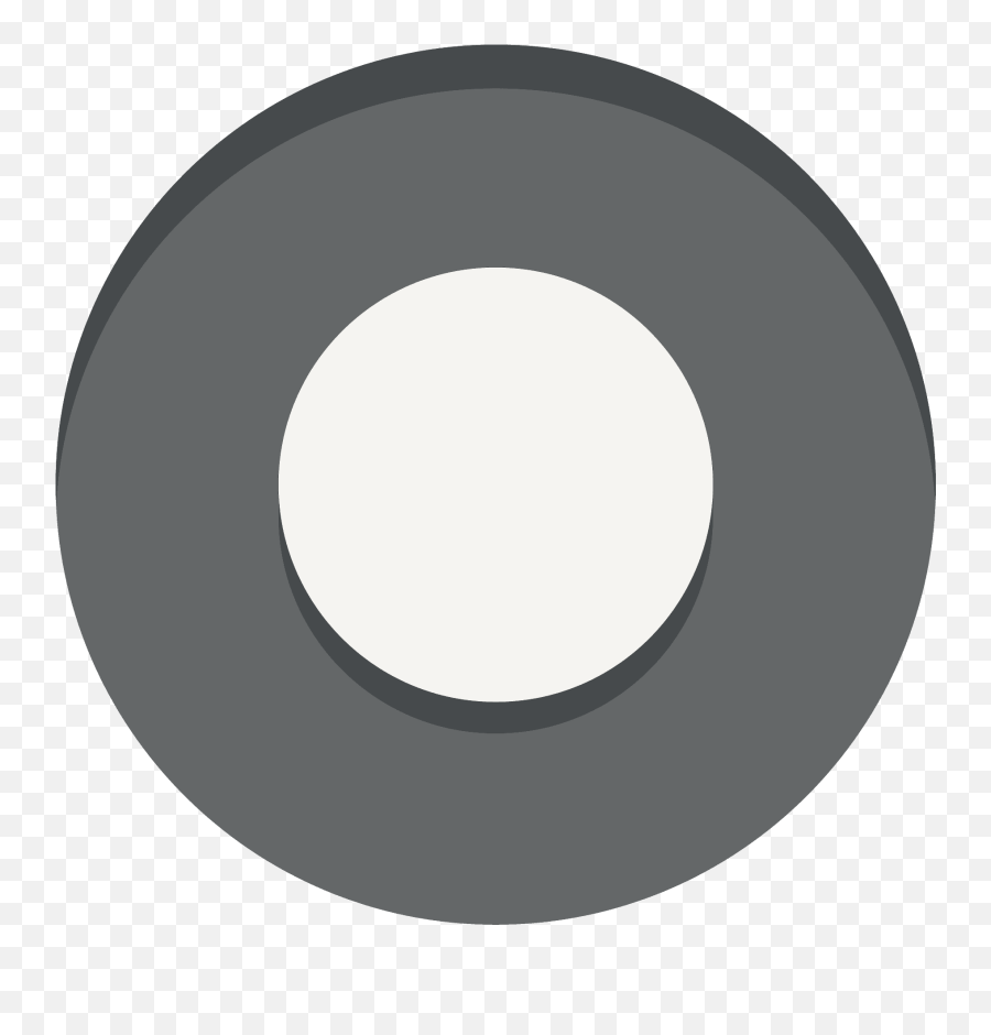 Radio Button Emoji Clipart Free Download Transparent Png,Black Or Grey Emojis