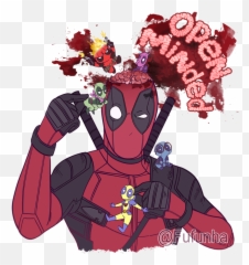 Deadpool Divertido Dibujos Marvel - Fan Art Deadpool Fun Emoji,Deadpool Emoji Poster
