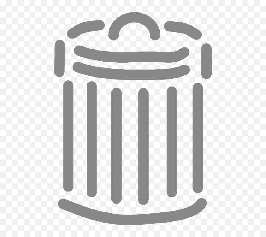 Garbage Can Vector Png Transparent Image Png Mart Emoji,Trashcan Emoji