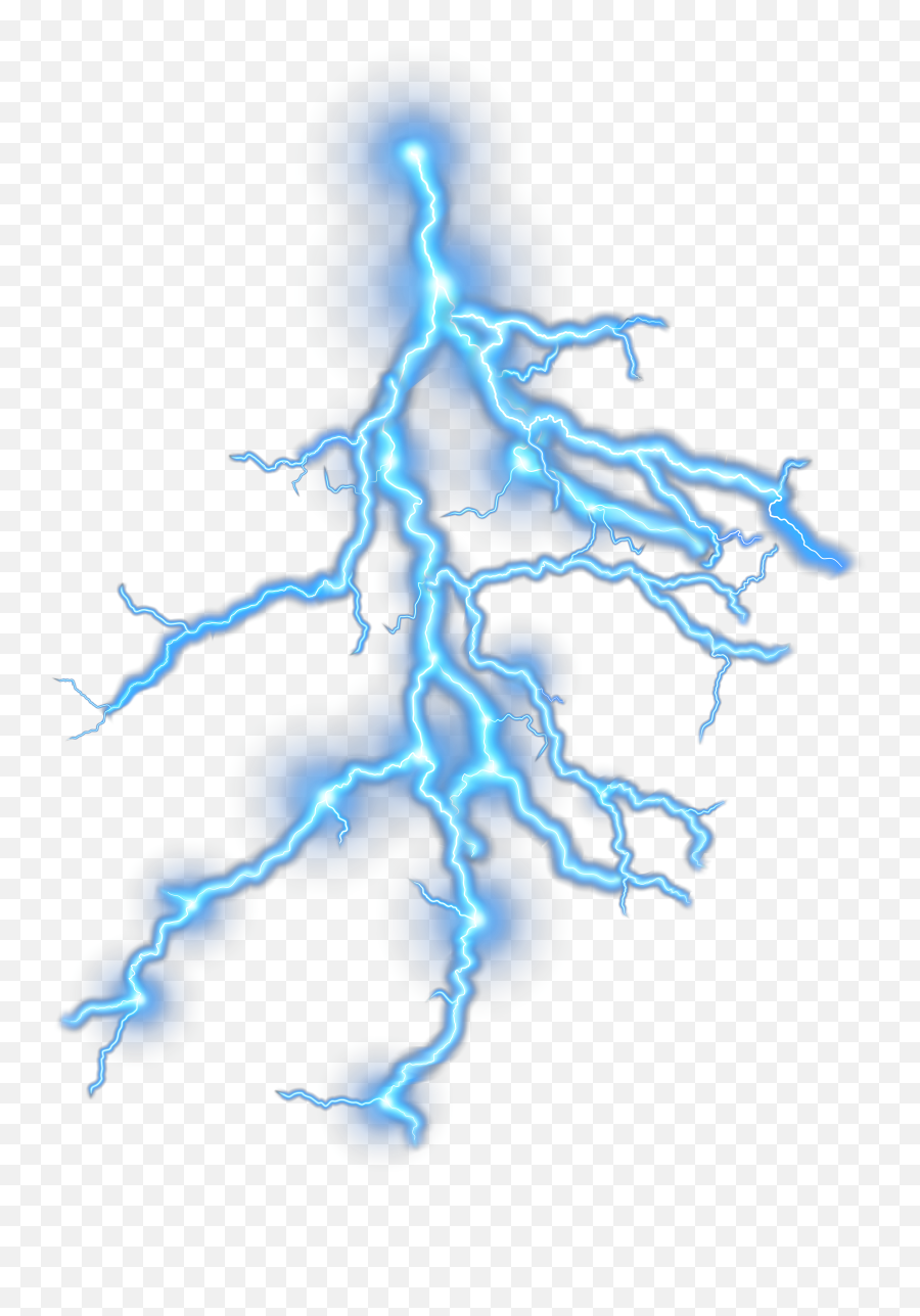 Thunderstorm Clipart Thunderbolt Thunderstorm Thunderbolt - Blue Thunder Png Emoji,Batting Eyelashes Emoji