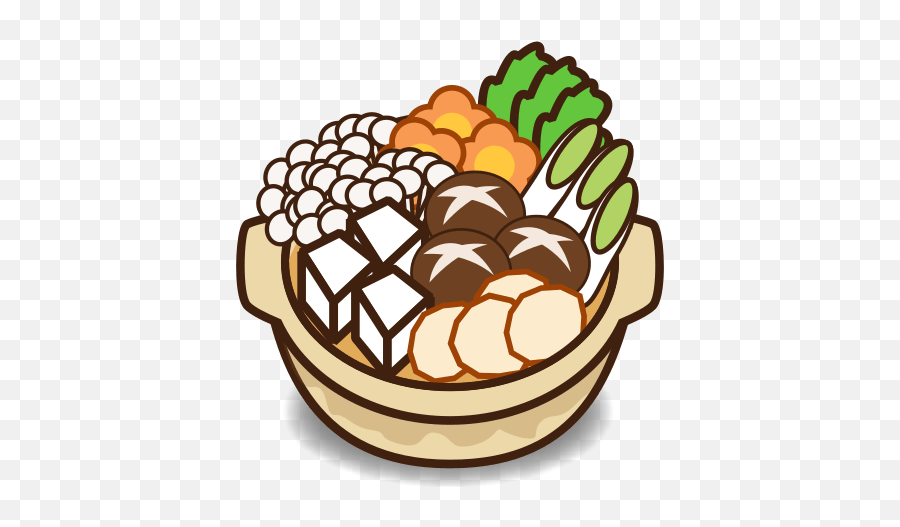 Pot Of Food Id 12572 Emojicouk - Food Basket Emoji,Food Emoji