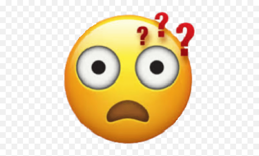 Emojis - Confused Emoji Png,:c Emoticon