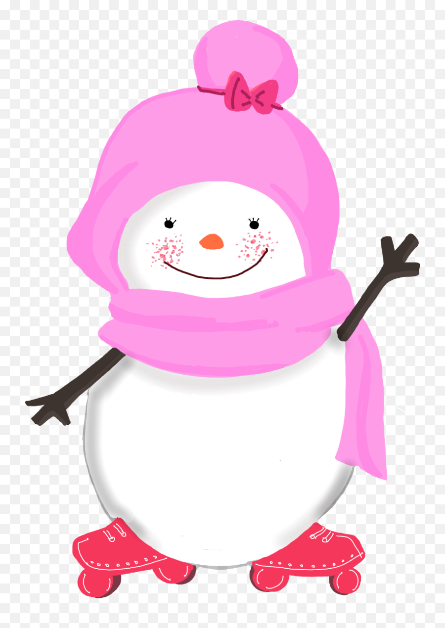 Snowman Snowmen Girl Sister Sticker By Snowmen Family - Happy Emoji,Snowman Emoji Transparent