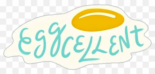 Quotes Sayings Eggcellent Eggs Egg Sticker By Amanda - Language Emoji,Eggs Emoji