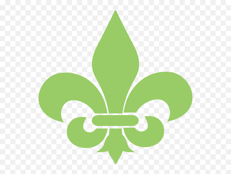 Fleur De Lis Clip Art - Clipartbarn Fleur De Lis Green And Gold Emoji,Fleur De Lis Emoticon