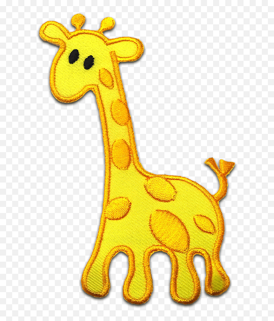 Bundle Giraffe Animal Children - Iron On Patches Adhesive Emblem Stickers Appliques Size 37 X 256 Inches Soft Emoji,Giraffe Emoji Whatsapp