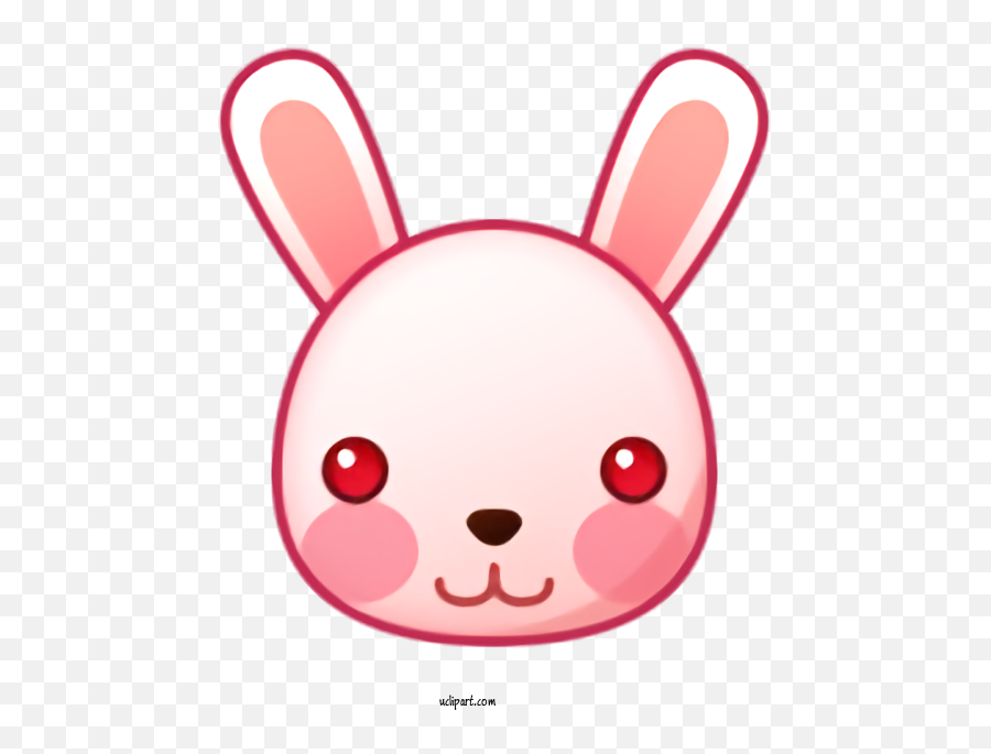 Holidays Pink Cartoon Nose For Easter - Easter Clipart Drawing Emoji,Nose Emoji