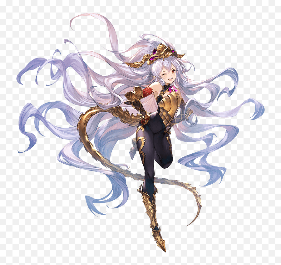 Granblue Fantasy Primal Characters Characters - Tv Tropes Granblue Medusa Emoji,Anime Emotion Chart Base