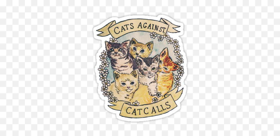 Cats So Popular Among Millennials - Cats Against Catcalling T Shirt Emoji,Cat Definitely Show Emotion