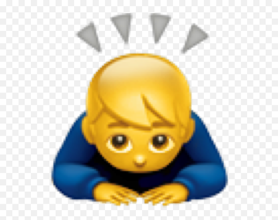 Uiimage - Man Bowing Emoji,Bowing Emoji