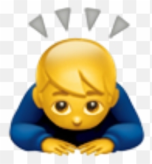 Uiimage - Man Bowing Emoji,Bowing Emoji