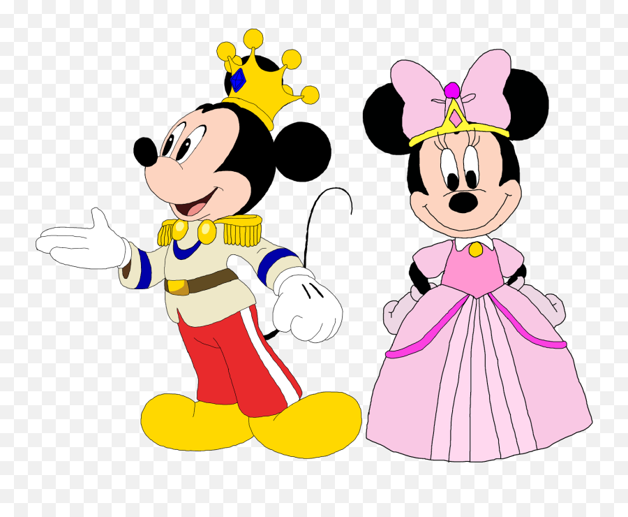 Mickey Princess - Mickey Et Minnie Princesse Emoji,Minnie Mouse Emotion Printable