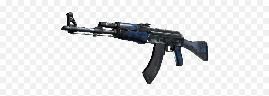 Pin - Cs Go Ak 47 Blue Laminate Emoji,Emojis In Cs Go Nametags