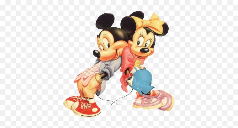 Mickey Mouse Pretty Animated Pictures Beautiful - Lines For Friendship Day Emoji,Emotions Mickey
