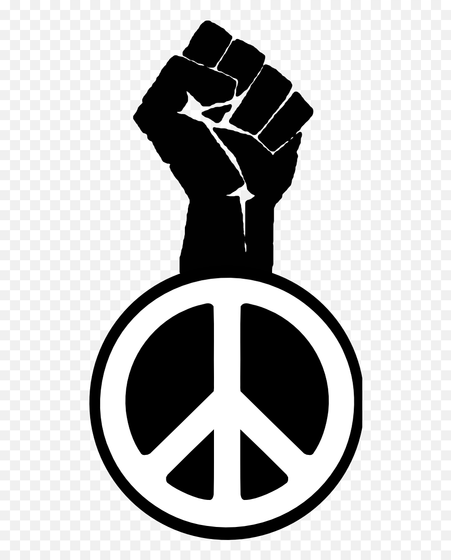 Download Fight The Power Occupy Wall Street Peace Fist - Peace Sign With Fist Emoji,Black Power Fist Emoji
