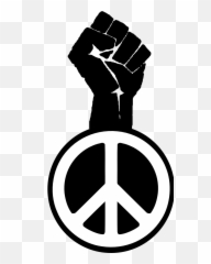 Download Fight The Power Occupy Wall Street Peace Fist - Peace Sign With Fist Emoji,Black Power Fist Emoji