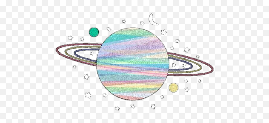 Aesthetic Moon And Stars Drawing Tumblr - Largest Wallpaper Aesthetic Transparent Planets Png Emoji,Emoticons Whatsapp Lua Png