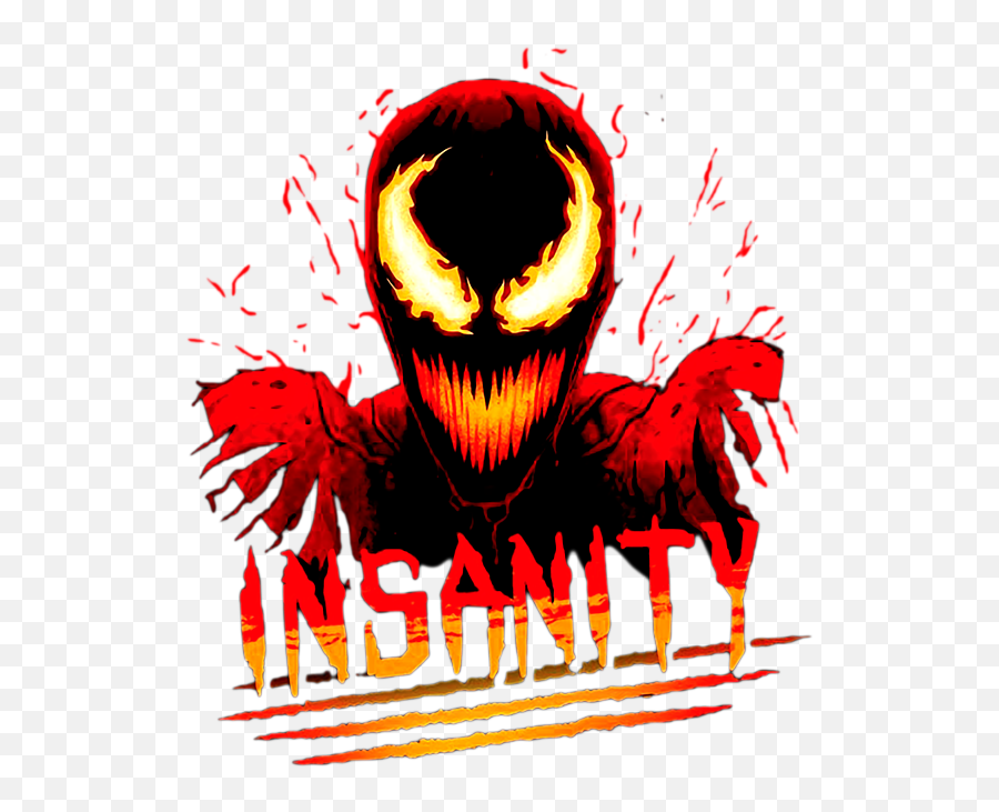 Venom Red Insanity Spiral Notebook - Fictional Character Emoji,Venom Emoticon
