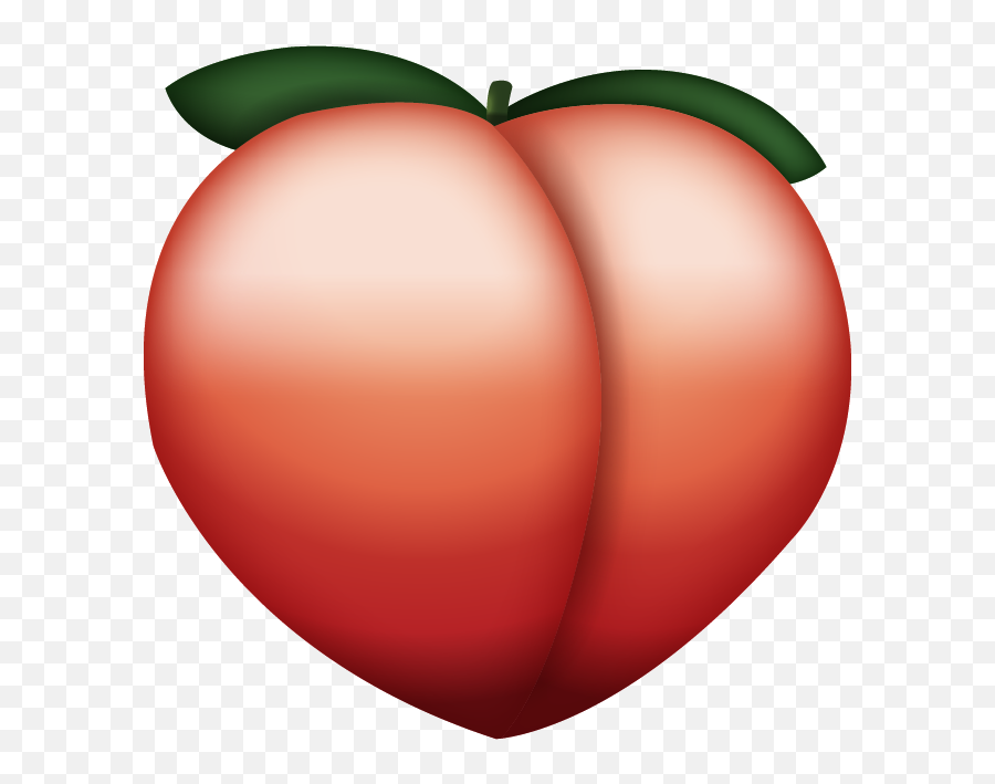 Download Vector File - Peach Emoji High Res Clipart Full Peach Emoji Png,High Five Emoji