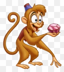 Aladdin Clipart - Abu Aladdin Png Emoji,Genie Lamp Emoji
