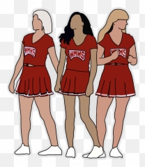 Pin - Unholy Trinity Glee Sticker Emoji,Naya Glee Emotion Scene