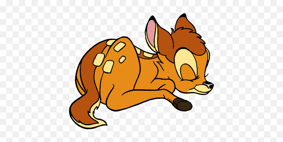 Imagenes De Bambi Bambi De Disney Bambi - Sleeping Bambi Coloring Page Emoji,Thumper Disney Emojis