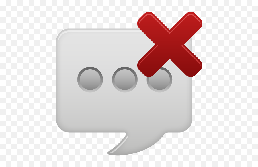 Delete Text Message Free Icon Of - Delete Message Icon Png Emoji,Delete Emoticons From Facebook Message