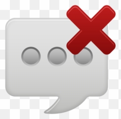 Delete Text Message Free Icon Of - Delete Message Icon Png Emoji,Delete Emoticons From Facebook Message