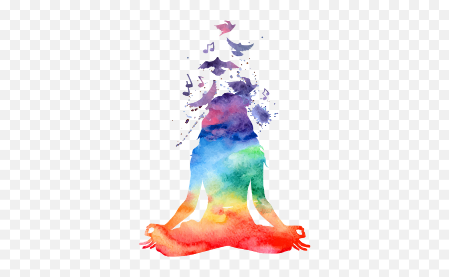 Sharing Some Of The Things I Love With Kindred Spirits - Watercolor Meditation Emoji,Mingyur Rinpoche Difficult Emotions